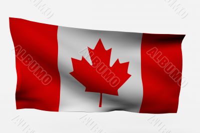 Canada 3d flag