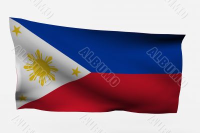 Philippines 3d flag