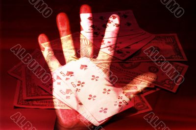 hand of the player