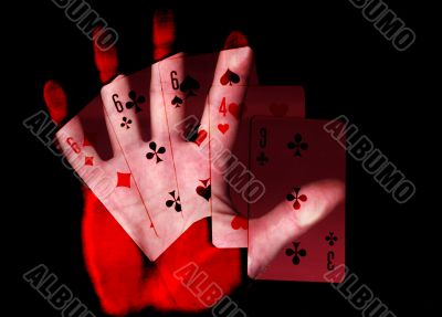 hand of the player
