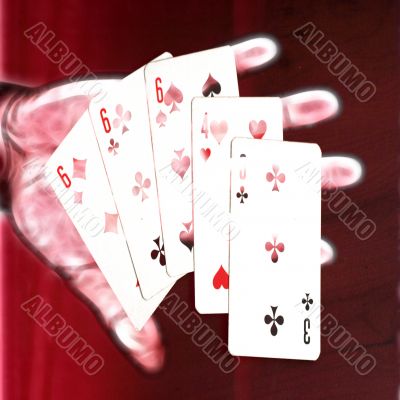 hand of the player