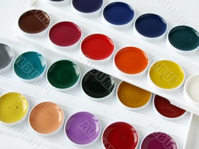 watercolor palette