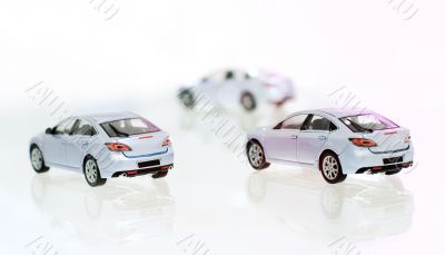 Three cars