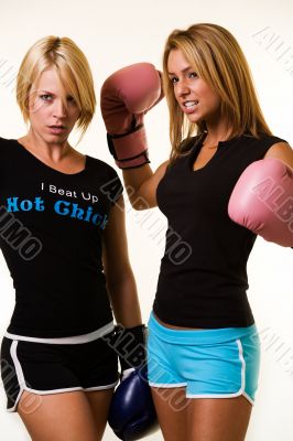 Women boxers