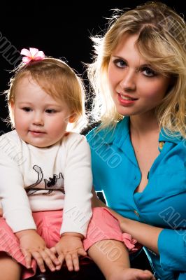 Mom and baby