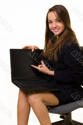 Laptop presentation
