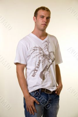 Casual young man