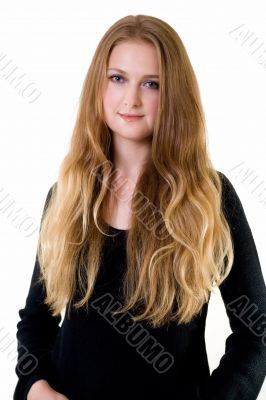 Long hair blond
