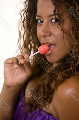 Eating candy