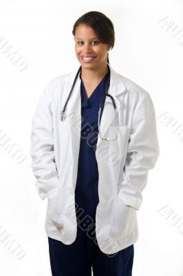 Young woman doctor