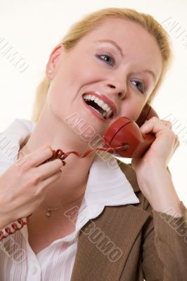 Talking on the phone