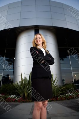 Confident business woman