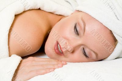 Waiting for a massage