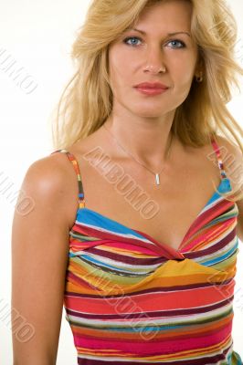 Pretty blond woman