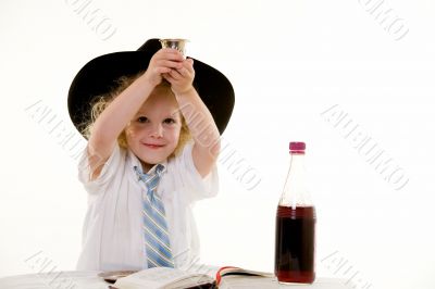 Little Jewish boy