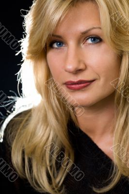 Blond woman
