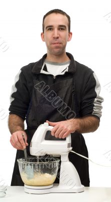 Man Baking Cookies