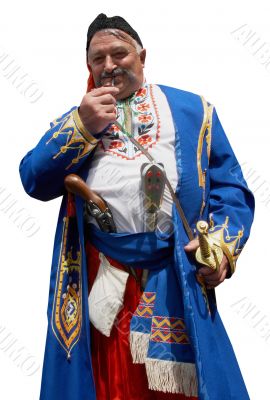 Old ukrainian Cossack