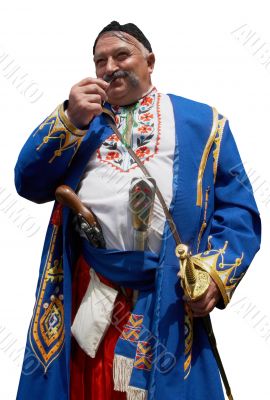 Old ukrainian Cossack