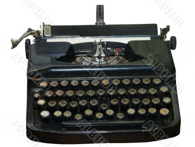 obsolete vintage typewriter