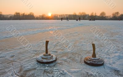 curling stones