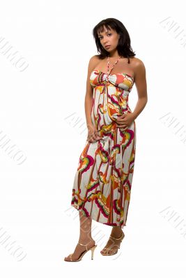 Print dress