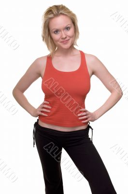 Dressed for the gym