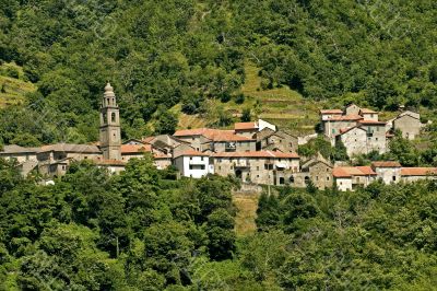 Passo del Cirone - Village in the Appennino (Italy)