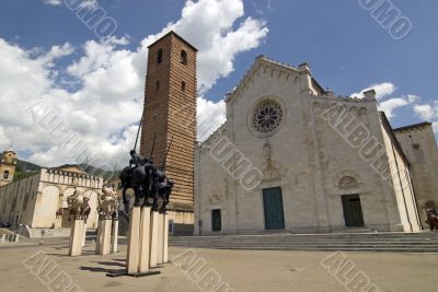 Pietrasanta (Lucca) - Cathedral Square
