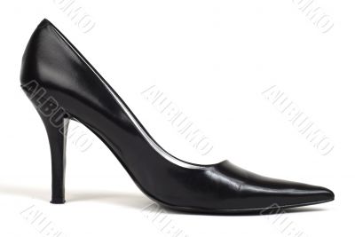 Black Women`s High-Heel Shoe