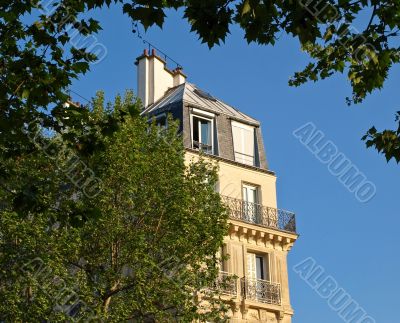 Paris house view