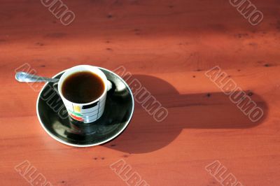 black coffee