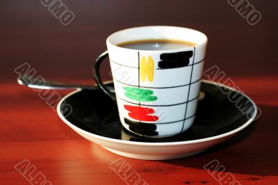 black coffee