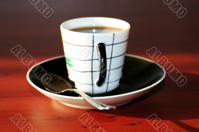 black coffee
