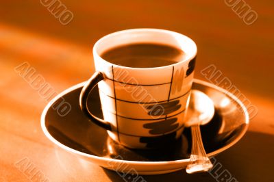porcelain cup