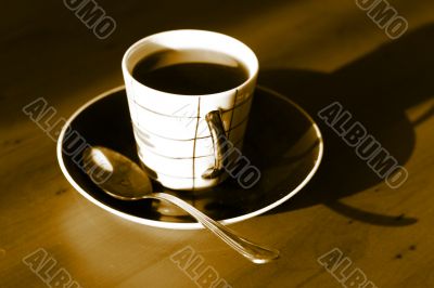 porcelain cup