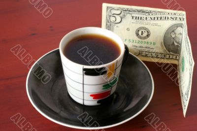porcelain cup