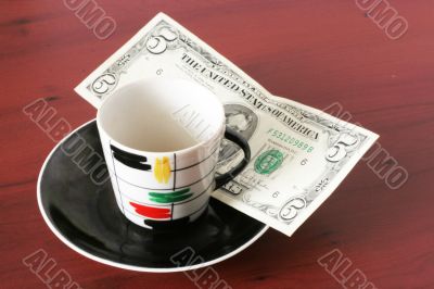 porcelain cup