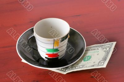 porcelain cup
