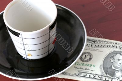 porcelain cup