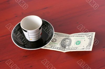 porcelain cup