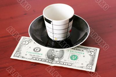porcelain cup
