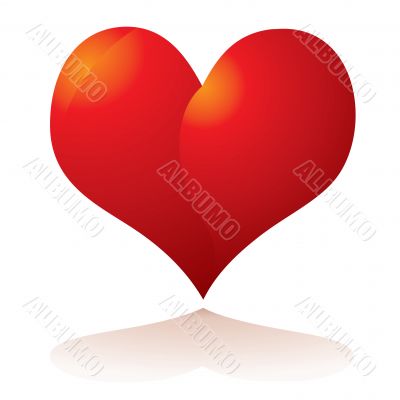 heart shadow