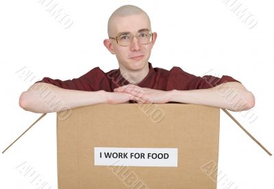 I work for food