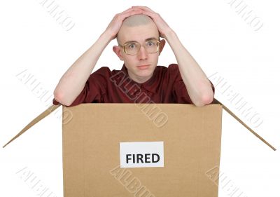 Fired man