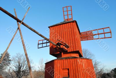 Wooden Windmill