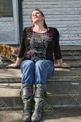 Woman Waiting