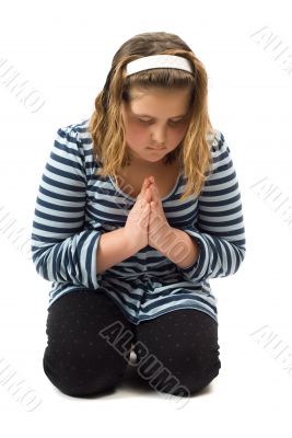 Young Girl Praying