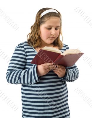 Young Girl Reading