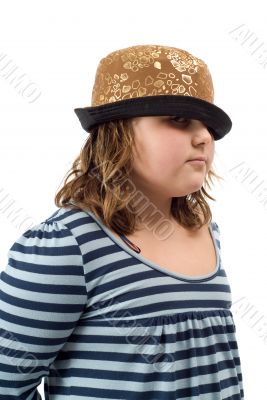 Girl Wearing A Hat